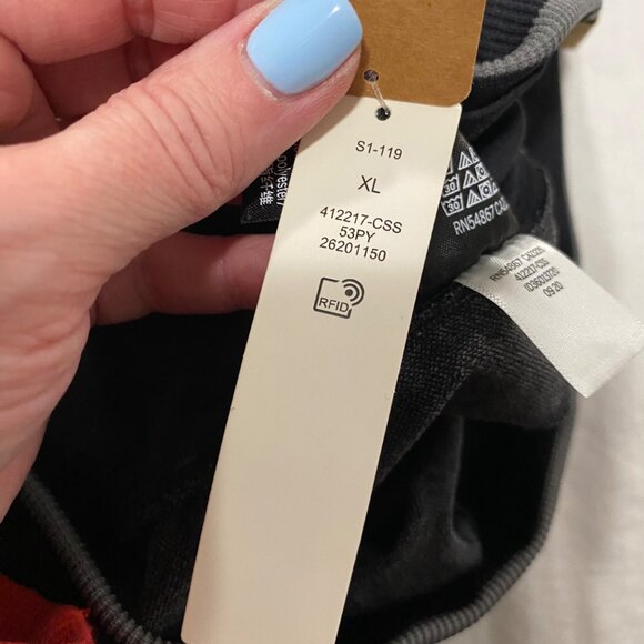 PINK Active Seamless High Waist Full Length Tight Black Gray Size XL‎ NWT - Picture 8 of 13